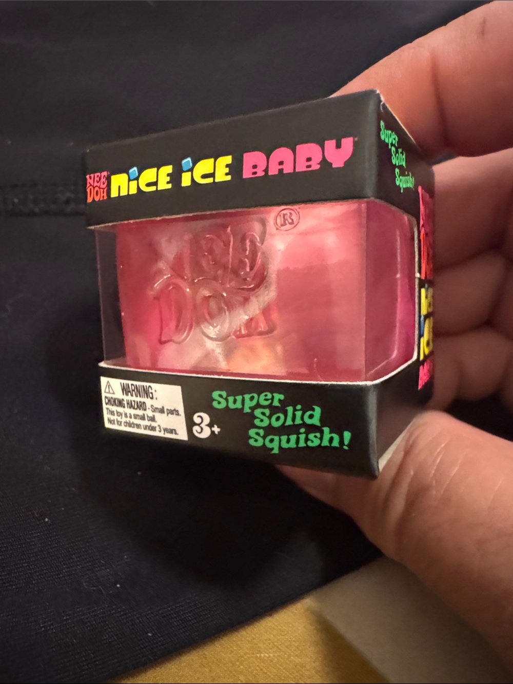 Nice Ice Baby Super Solid Squish - Pink Kids Learning Toy